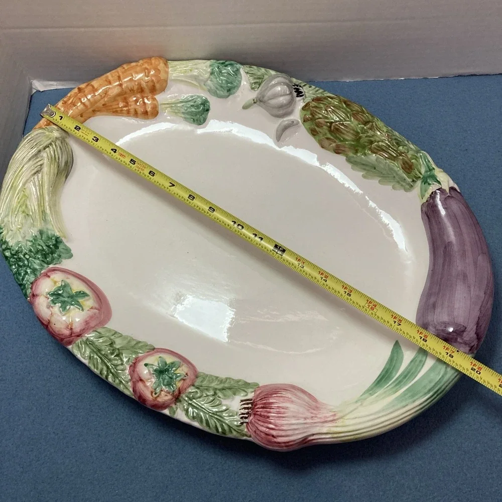 Pier 1 Imports Multicolor Hand Painted 20